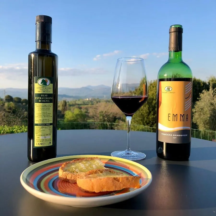 Agriturismo Poggio Del Drago モンテメラノ ベッド・アンド・ブレックファスト