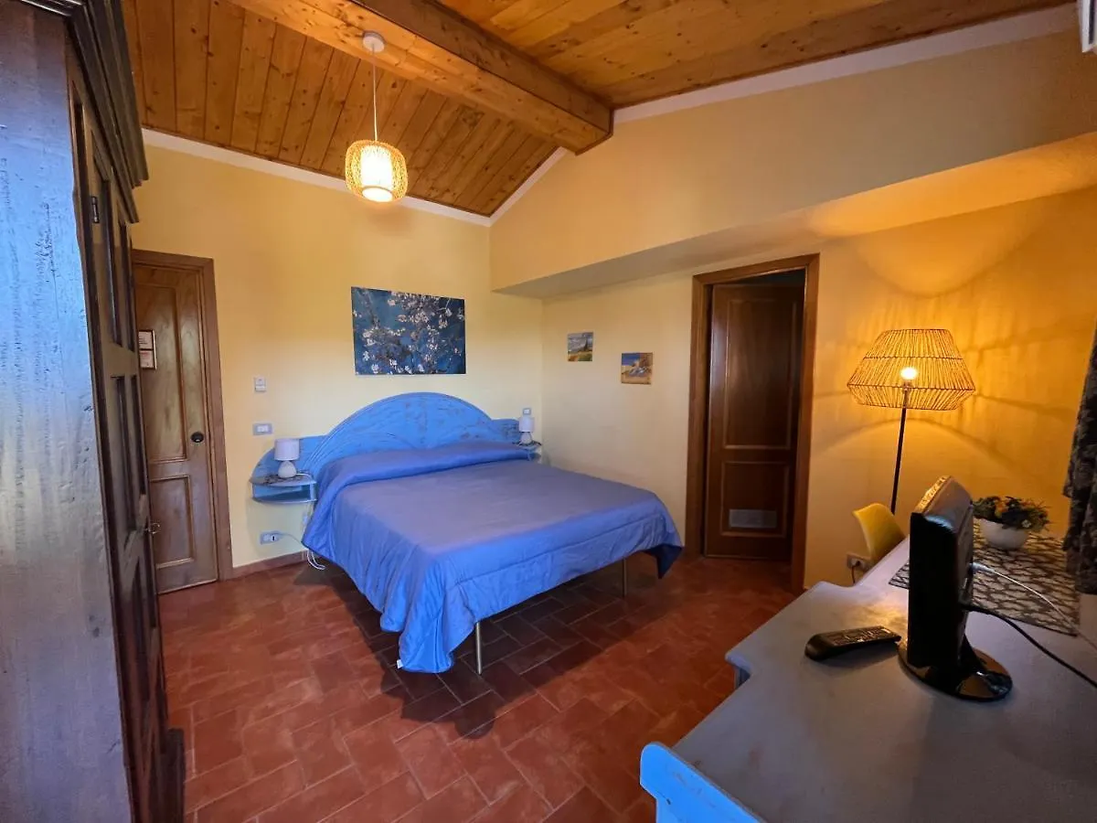 ベッド・アンド・ブレックファスト Agriturismo Poggio Del Drago モンテメラノ イタリア